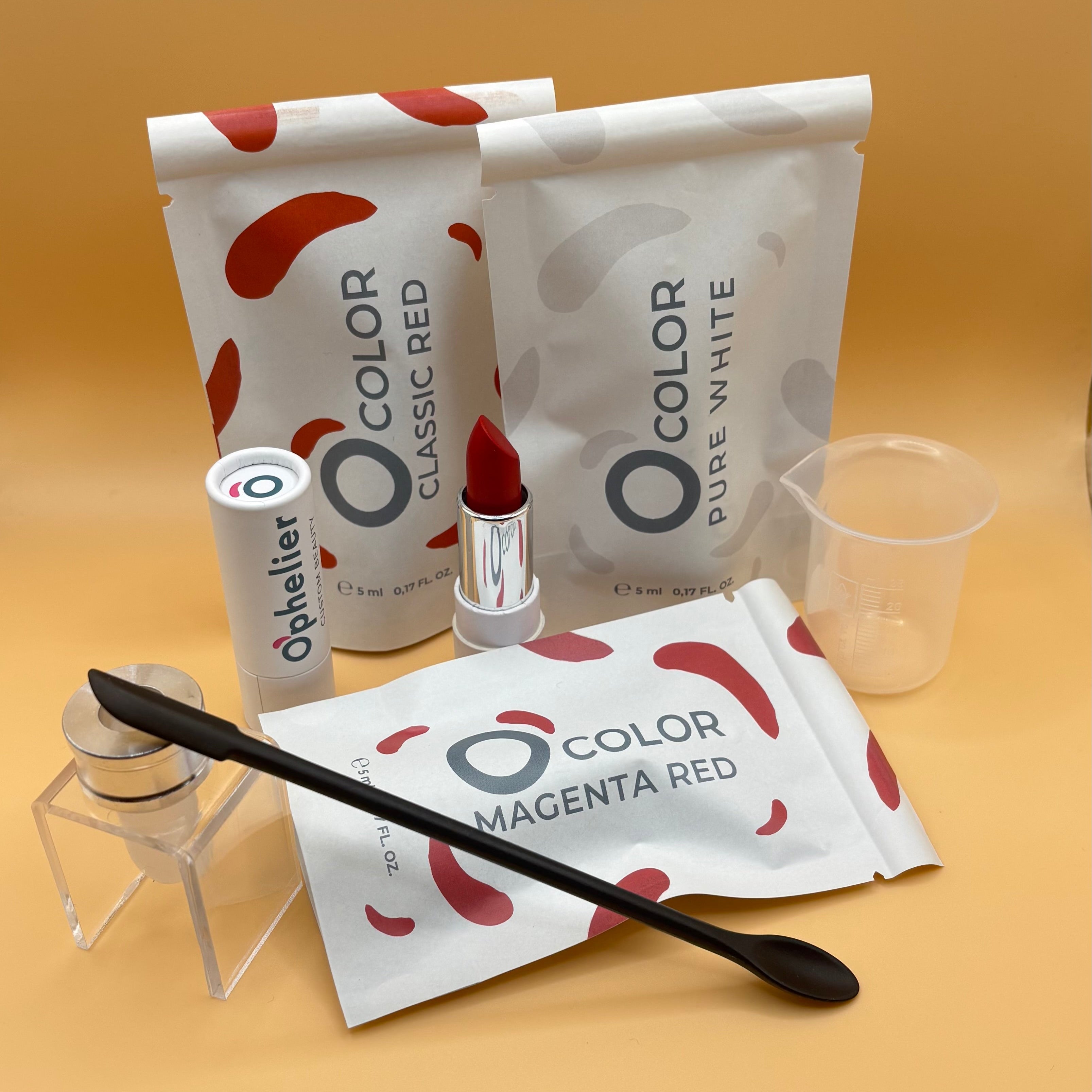 Kit pronto per 2 rossetti fai da te - Sfumature Rosso, Rosa e Corallo